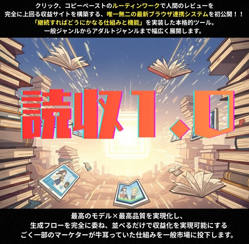 『読収（羽田義和）』「書けない自分」との決別。努力を“資産”に自動変換する装置を手に入れる。【特典付レビュー 】